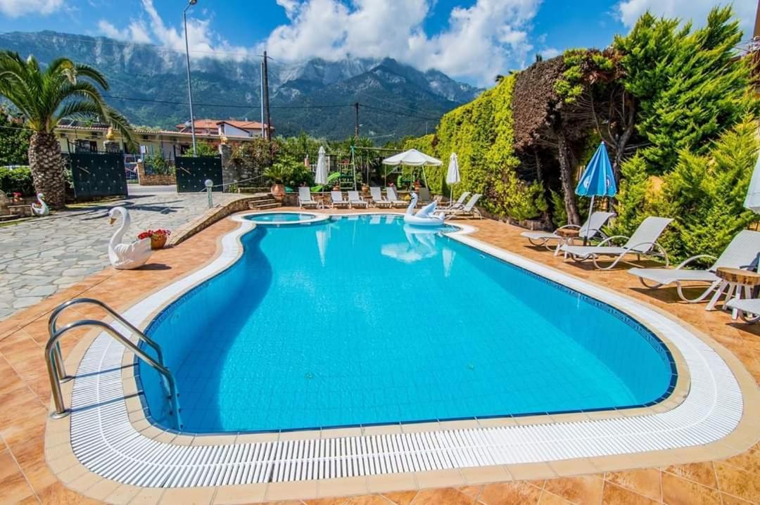 Kastro Stone House Villa Skala Potamia  Ngoại thất bức ảnh