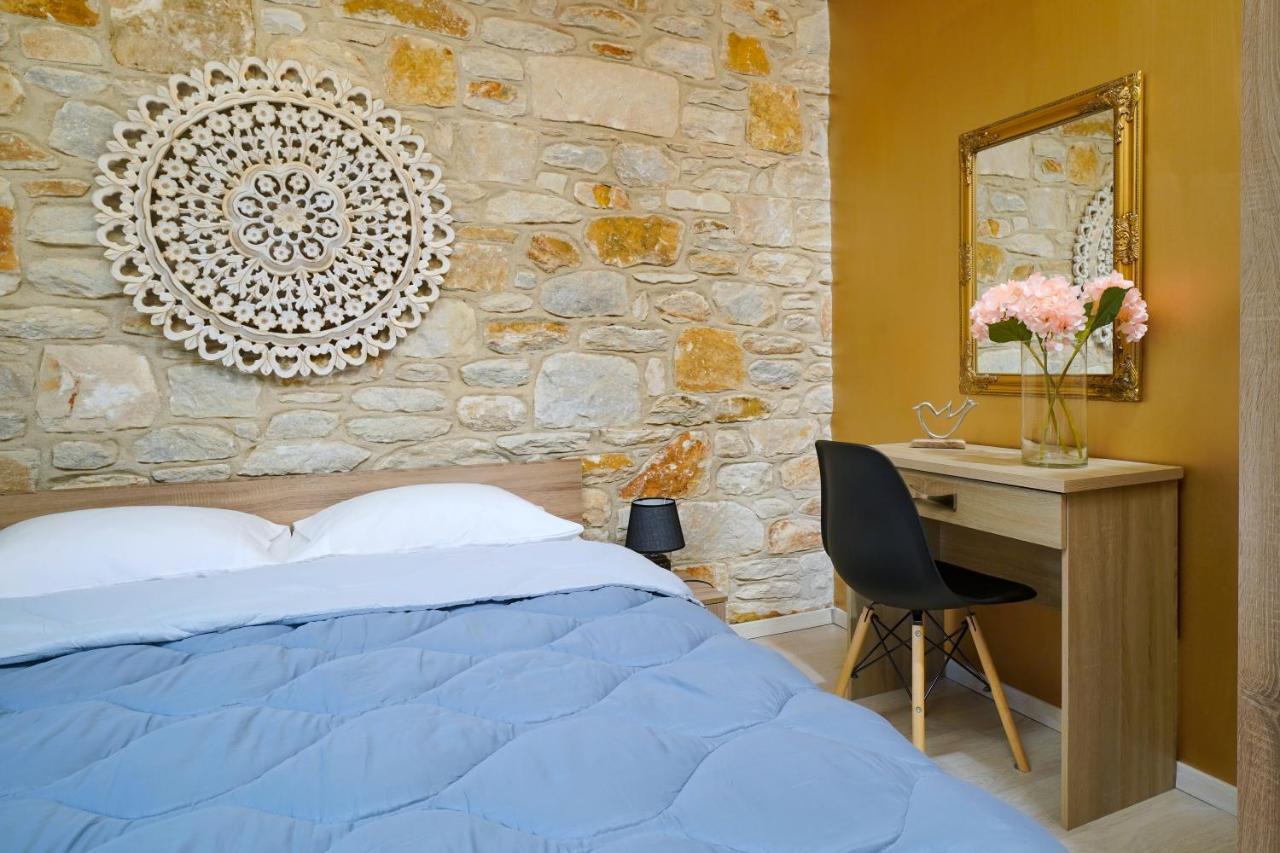 Kastro Stone House Villa Skala Potamia  Ngoại thất bức ảnh