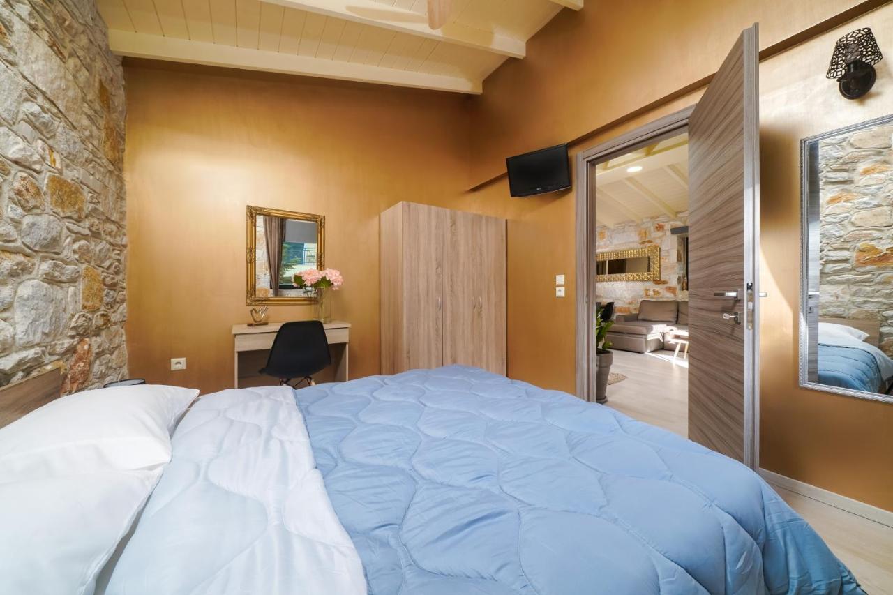 Kastro Stone House Villa Skala Potamia  Ngoại thất bức ảnh
