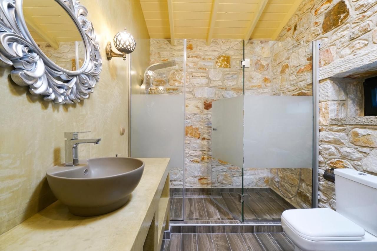 Kastro Stone House Villa Skala Potamia  Ngoại thất bức ảnh